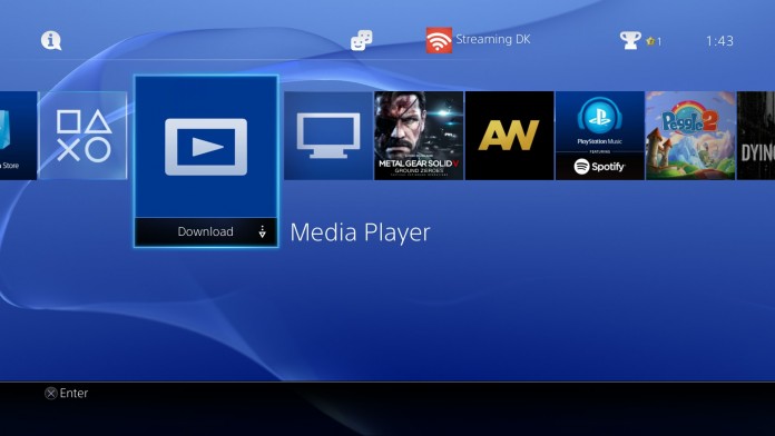PlayStation 4 Media Player